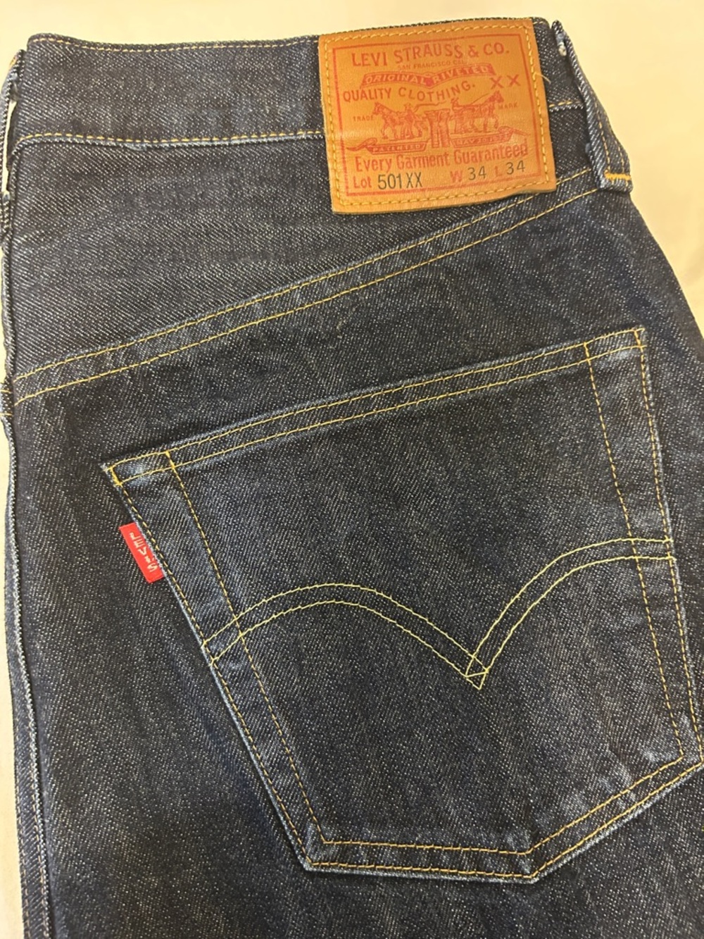 Levi's 501XX selvedge Vintage line Made in Japan. W33 L31
